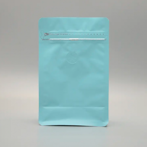 အစားအသောက်ထုပ်ပိုးရန်အတွက် ရောင်စုံ Mylar Matte Resealable Stand Up Foil Bags 2