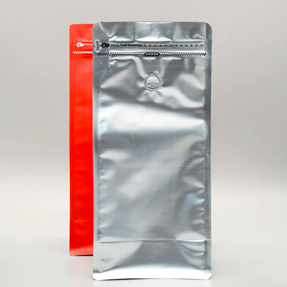 အစားအသောက်ထုပ်ပိုးရန်အတွက် ရောင်စုံ Mylar Matte Resealable Stand Up Foil Bags 3