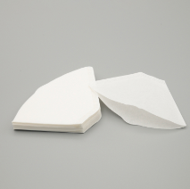 Szektor alakú fehér színű kávészűrőpapír 3