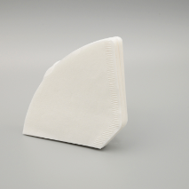 Szektor alakú fehér színű kávészűrőpapír 4