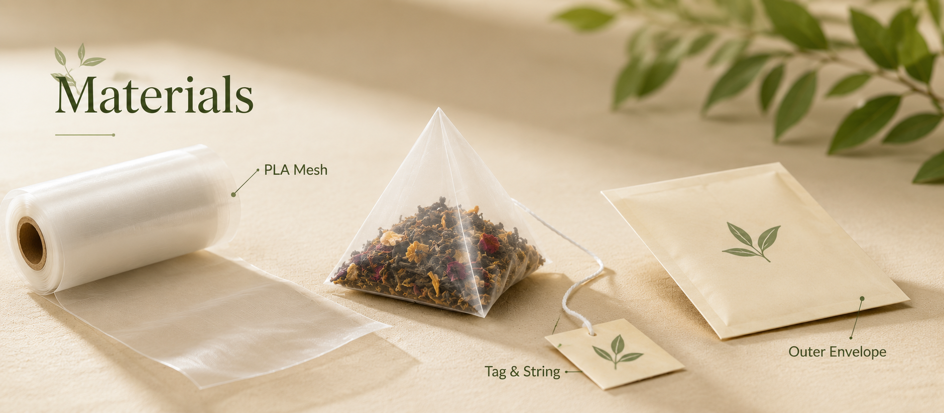 PLA Tea Bag Main Material