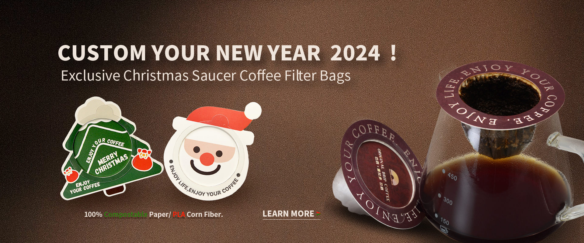 https://www.coffeeteabag.com/chritmas-fedora-eco-przyjazny-saucer-drip-coffee-filter-bag-product/
