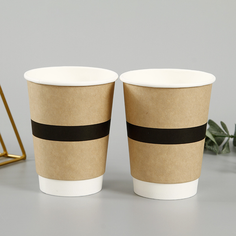 Wholesale Disposable double wall paper cup for hot drink coffee ...